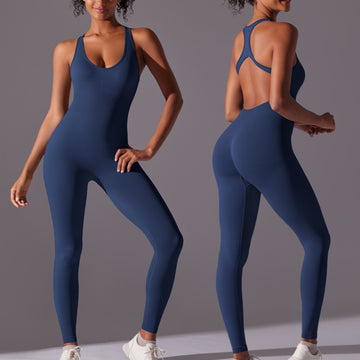Seamless Shaping One-piece Yoga Suit for Gym Wear