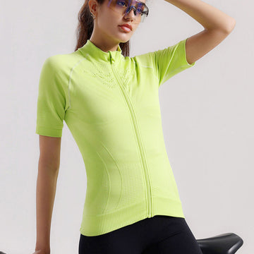 Summer Fitness Exercise Yoga Riding Short Sleeve S314