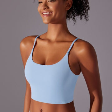 Candy Yoga Vest Fixed Chest Pad Fitness Top