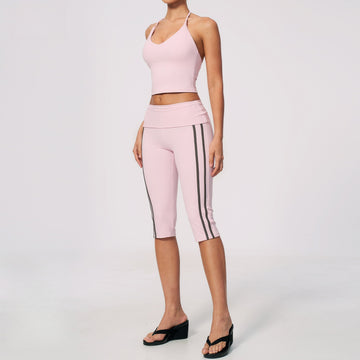 New Sports Outdoor Two-piece Set Beautiful Back Shockproof Yoga Suit 3588