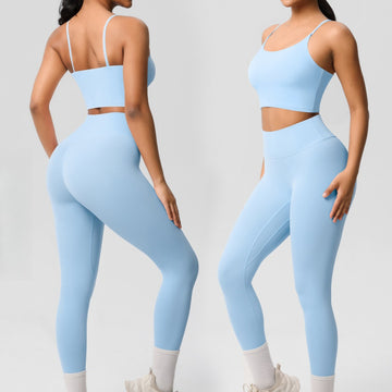 New sports underwear high waist leggings yoga set