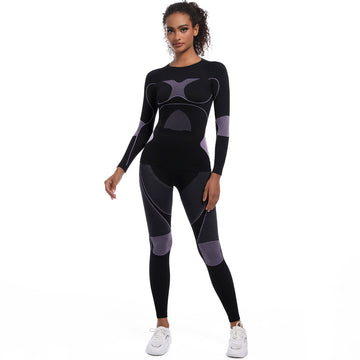 Seamless Knitted Autumn/winter Ski Wear Quick-dry Clothing