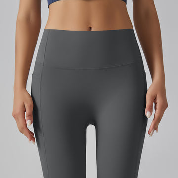 High-strength Tight Yoga Leggings, High-waisted Belly Sports Trousers