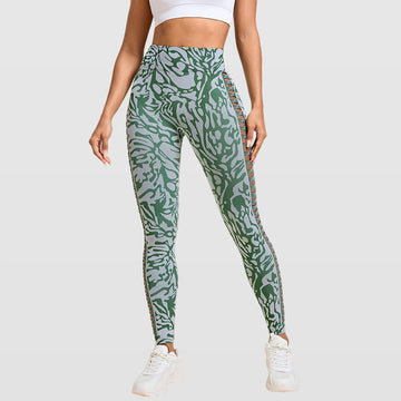 New Hollow Peach Hip Yoga Leggings S238
