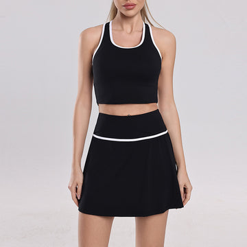 Naked Polished Nylon Yoga Sports Set D003