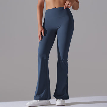 Waist Elasticity Training Wide Leg Pants Fitness Pants