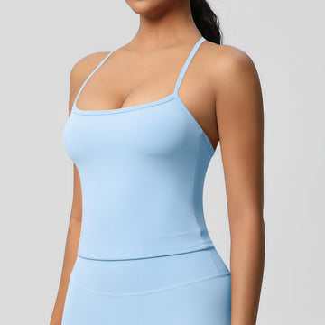 Naked Quick-drying Sports Vest with Chest Pad