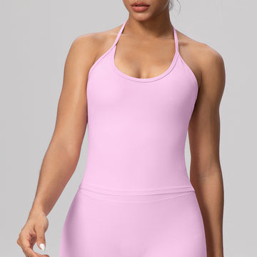 Skin-friendly Nude Feel Sports Quick-dry Fitness Top Yoga Vest