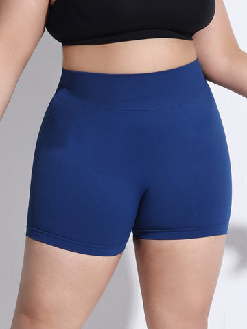 Seamless Plus Size Sports Peach Buttocks Shorts B302
