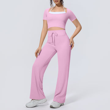 Skin-friendly Nude Fashion Sports Set