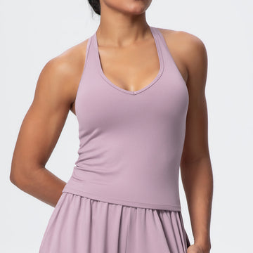 Skinny Back Thin Shoulder Straps Sports Underwear Running Exercise Bra