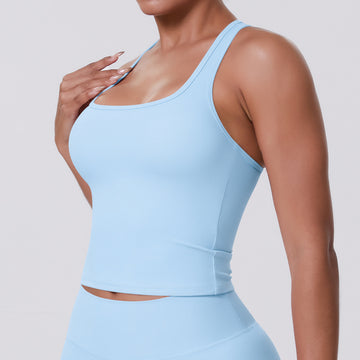 Naked I-shaped Beauty Back Sports Vest Quick-drying Fitness Top