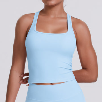 Naked I-shaped Beauty Back Sports Vest Quick-drying Fitness Top