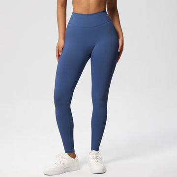 Seamless High Waist Peach Hip Breathable Running Fitness Yoga Leggings