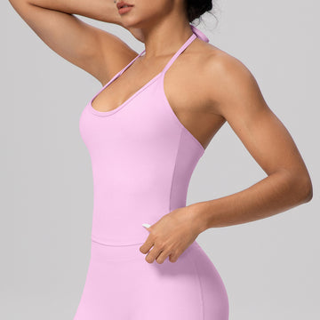 Skin-friendly Nude Feel Sports Quick-dry Fitness Top Yoga Vest
