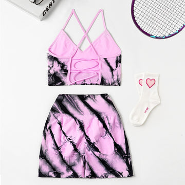 Seamless Tie-dye Yoga Set S109/S110