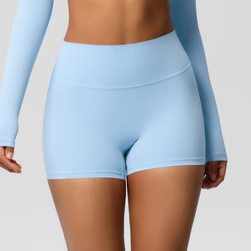 High Waist Abdomen and Hip Lift Exercise Quick-drying Yoga Shorts