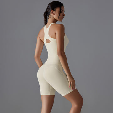 Skin-friendly Sports Shorts, Running, Fitness, and Yoga Set