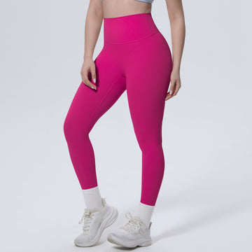 High Waist Nude Tight Sports Hip-lifting Fitness Yoga Leggings
