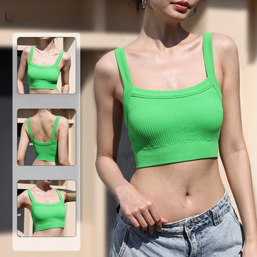 Seamless Fixed Coaster Yoga Fitness Bra A129