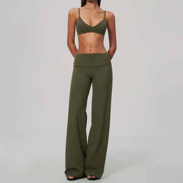 Sexy Beautiful Back High Elastic Breathable Yoga Set 9599