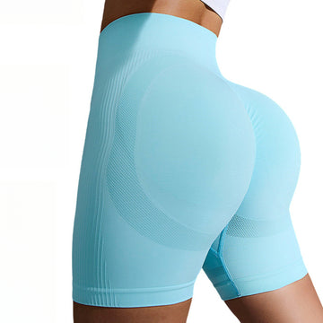 Seamless Sports Threaded Running Fitness Shorts S011