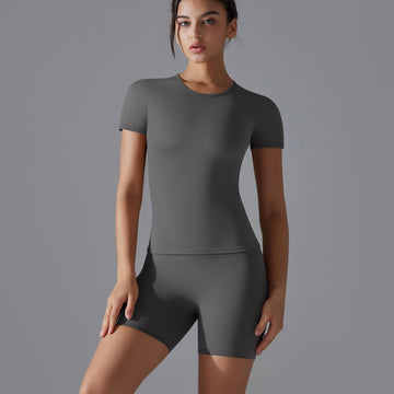 Quick-drying T-shirt Yoga Suit Outdoor Running Sports Set