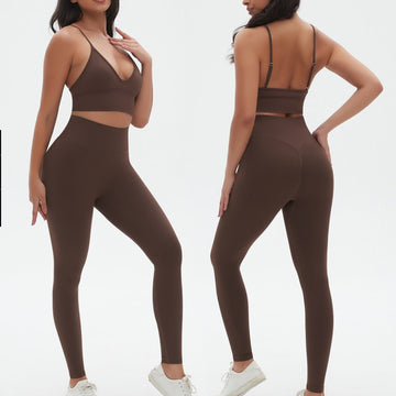 Seamless  Breathable Yoga Clothessexy Fitness Suit